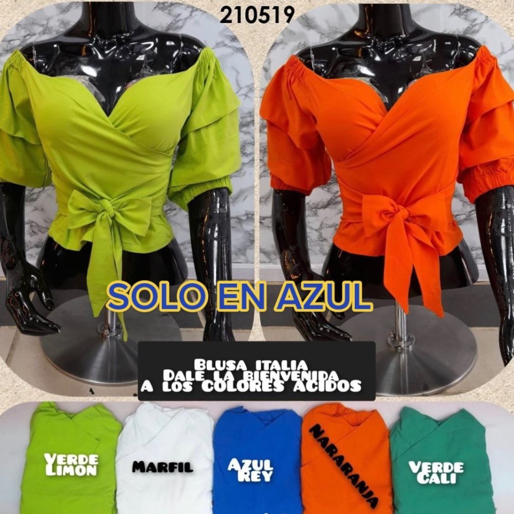 Blusa Italia